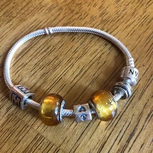 Pandora Bracelet with Charms